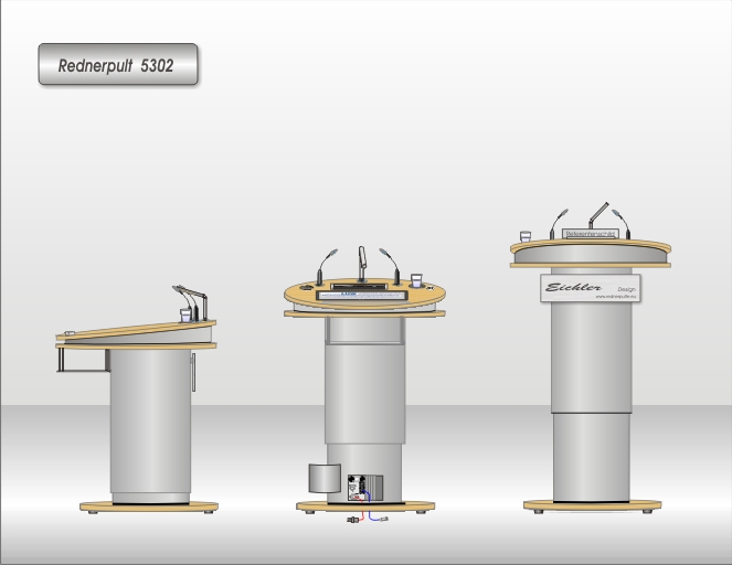 Rednerpult 5302 Hhenverstellbar