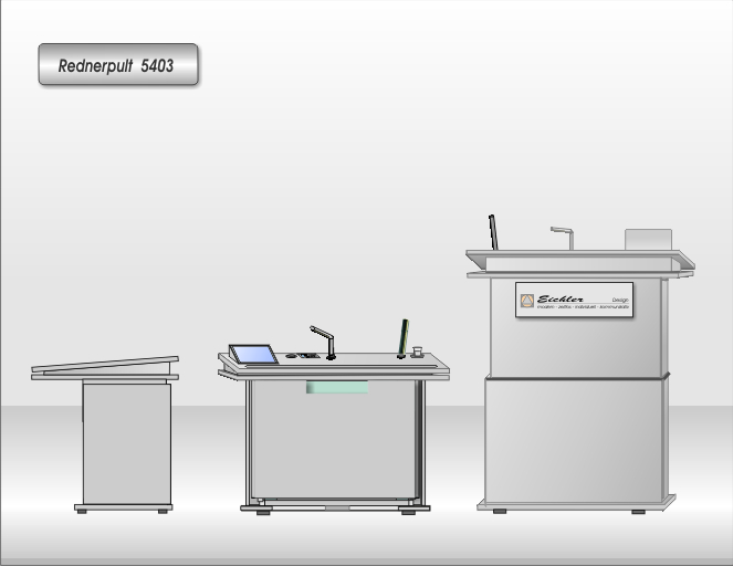 Rednerpult 5403 Hhenverstellbar